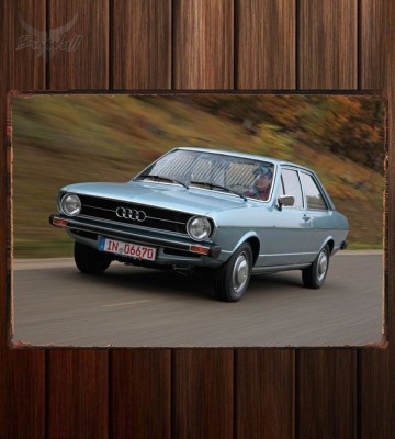 Металлическая табличка Audi 80 2-door (B1)